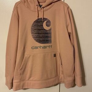 Carhartt releaxed fit hoodie rain defender 3xl pink